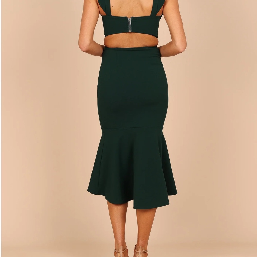 Petal & Pup High Lo Midi Black Dress - Picture 4 of 11